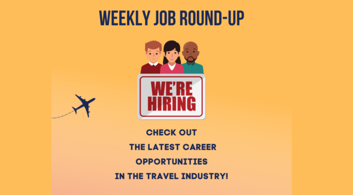Weekly Job Round Up: Travel Trade Opportunities
