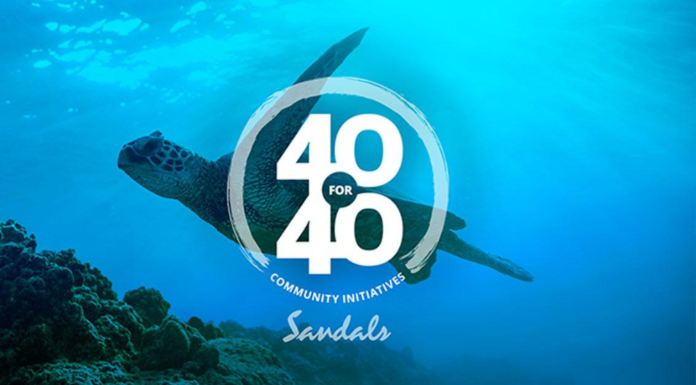 Sandals Foundation Announces ’40 for 40 Initiative’ Projects