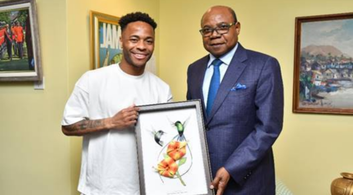 Raheem Sterling Announced as Jamaica Tourist Board’s Tourism Ambassador in Europe