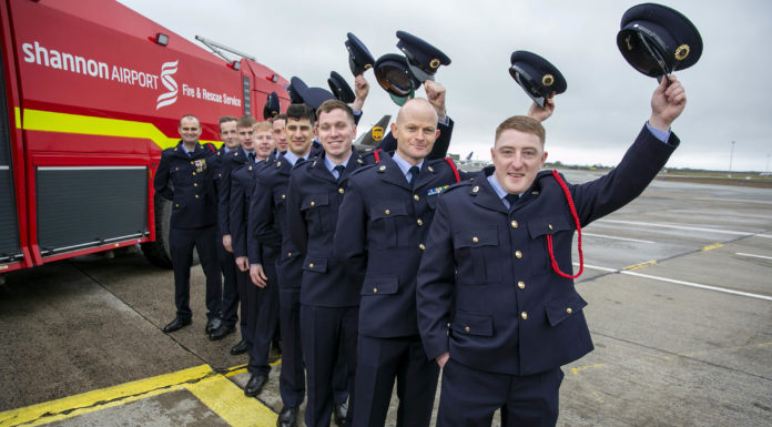 Shannon Airport – Fire Service Recruits Blazing a Trail