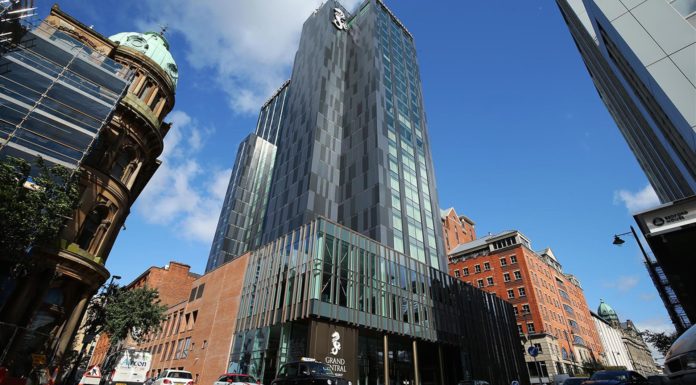 Five Stars Awarded to Belfast’s Grand Central Hotel