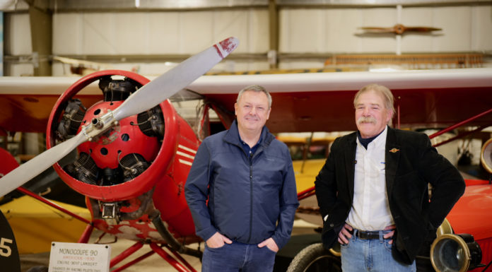 Flying High at Rhinebeck in Upstate New York