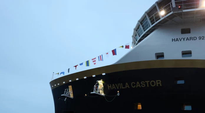 Havila Castor- the World’s Most Sustainable Ship, Sets Off on her Maiden Voyage