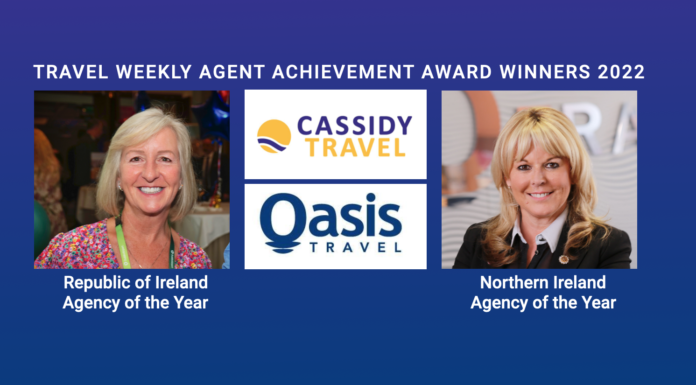 Cassidy Travel and Oasis Travel Win