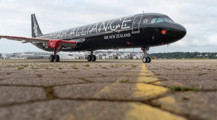 Air New Zealand Unveils New Black Star Alliance Jet