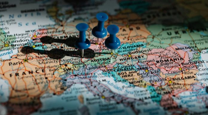 Travel Sentiment Among Europeans Remains Strong – European Travel Commission (ETC) A map of Europe in colour indicating that appetite for travel in Europe remains high