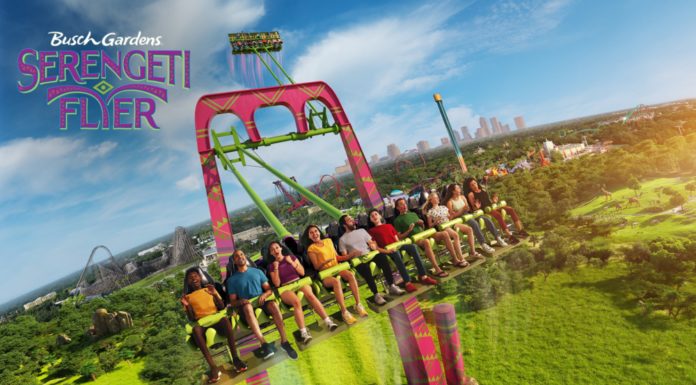 Busch Gardens Tampa Bay Announces Serengeti Flyer as New 2023 Attraction