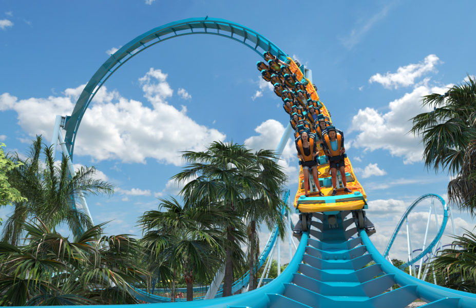 SeaWorld Orlando Announces FirstOfItsKind Roller Coaster, “Pipeline