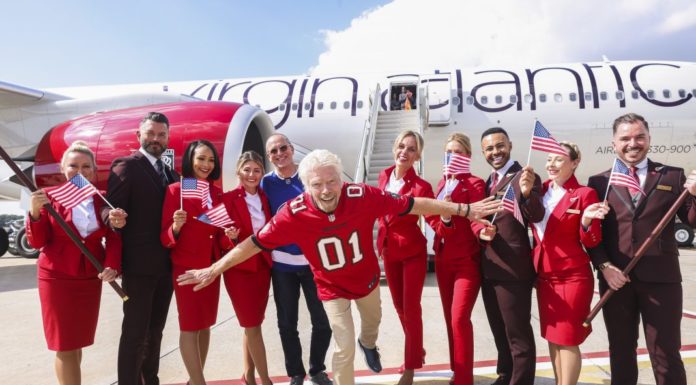 Virgin Atlantic’s Inaugural Flight Touched Down in Tampa Bay