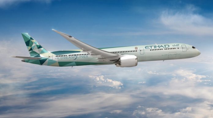 Etihad Airways Awarded for Environmental Performance