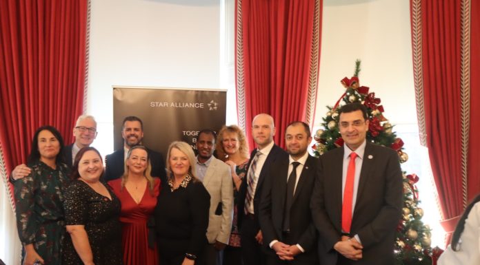 Star Alliance Lunch at Shelbourne Hotel