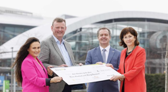 daa Staff Give 3 Irish Charities 390,000 Reasons to Smile