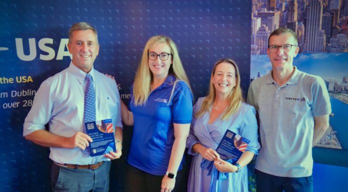 United Airlines has Expanded the Role of its Dublin-Based Country Sales Manager, to include Scotland