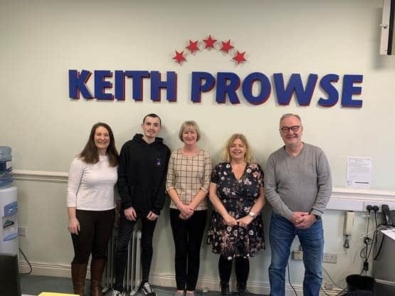 keith prowse travel pre race function