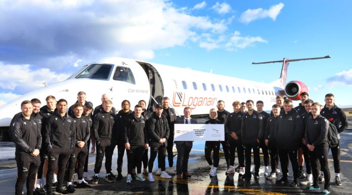 Loganair Becomes Official Airline Partner of Newcastle Falcons Rugby Team
