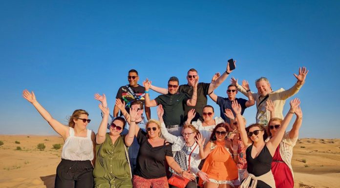 Dubai Delivers Exceptional Experiences Shane Cullen on a Fam Trip in Dubai with Visit Dubai