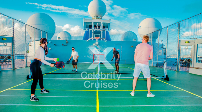 Celebrity Cruises Brings Pickleball to the High Seas