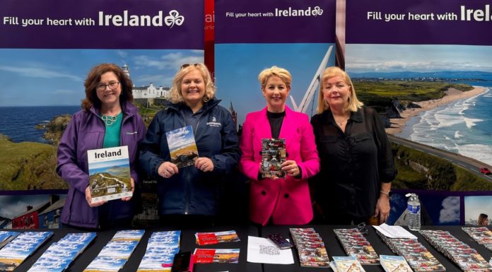 Tourism Ireland Flags North-West at Glasgow Trade Mission Tourism Ireland