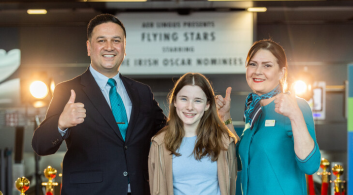 Aer Lingus flies Irish Stars to Hollywood!