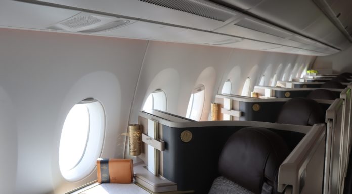 Etihad A350 Arrives In Dublin