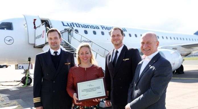 Lufthansa’s Belfast-Frankfurt Service Takes Off