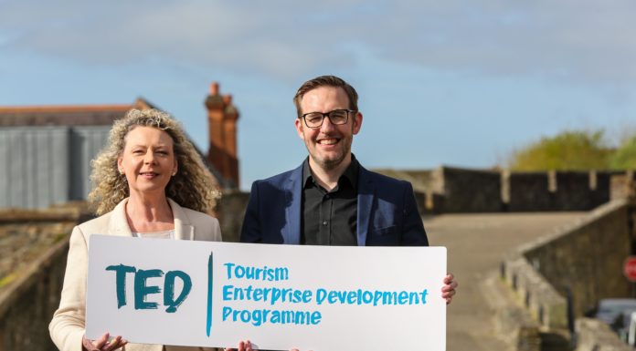 Innovating From Within – Tourism and Hospitality Businesses in NI Learn From Industry Expert Carolyn Boyd, Tourism NI’s Industry Development Manager with Nick Hall, founder of The Digital Tourism Think Tank