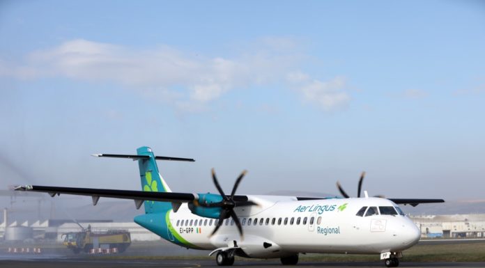Aer Lingus Regional Belfast City-Jersey Route Takes Off
