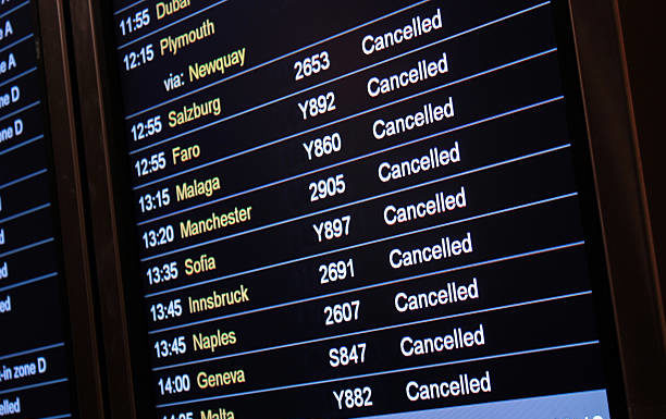 Number of European Flight Cancellations Jumped 46% in June