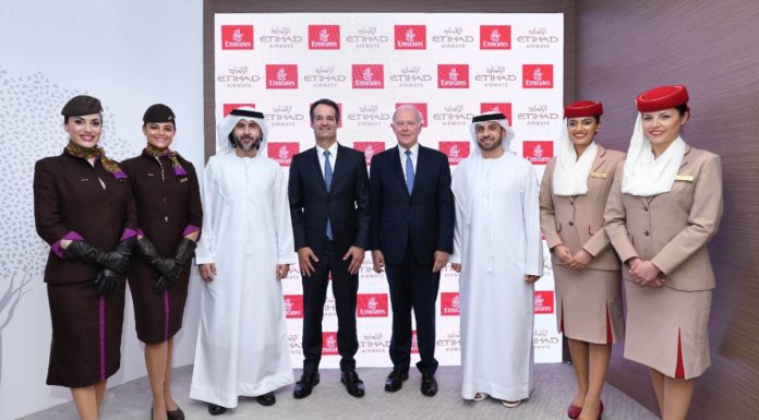 Emirates and Etihad Expand Interline Agreement