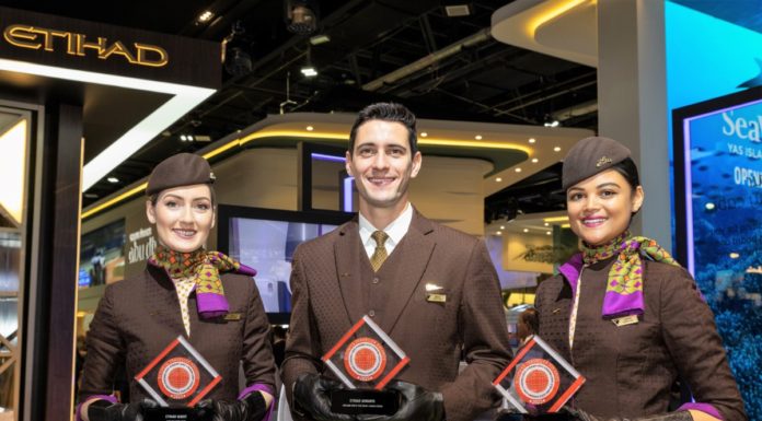 Etihad Wins Hat-Trick of Awards at Business Traveller Awards