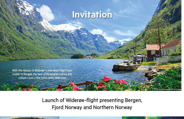 Launch of Wideroe Dublin-Bergen Route at The Norwegian Residence