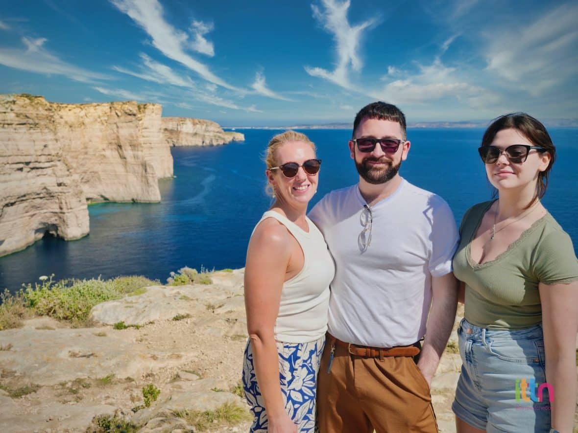 Sanap Cliffs - ITTN Fam Trip with Visit Malta & Gozo