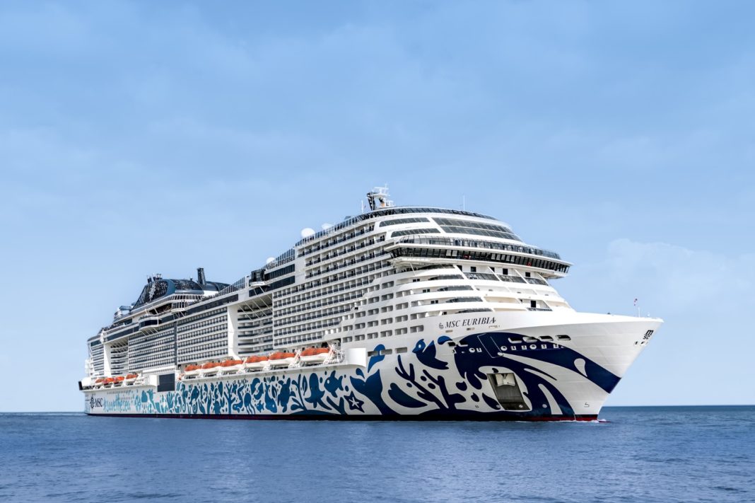 MSC Cruises shore power plan