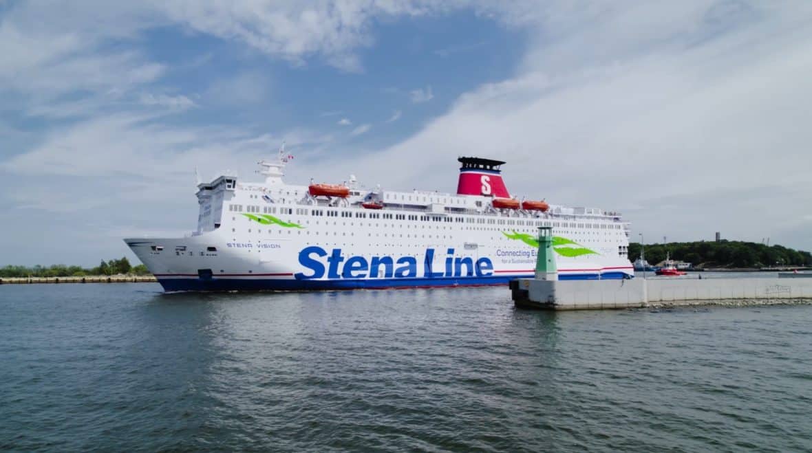 Stena Vision ship Rosslare-Cherbourg debut