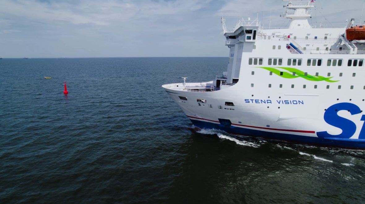 Stena Vision ship Rosslare-Cherbourg debut