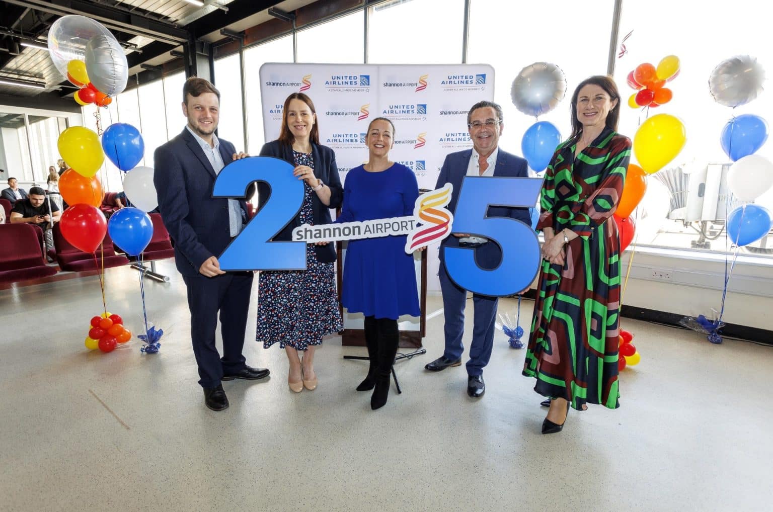 Shannon Airport Marks 25 Years of United Airlines' New York/Newark