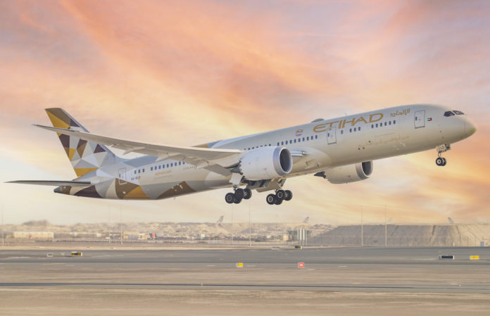 Etihad Business Class