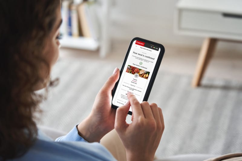 Emirates meal pre-ordering service