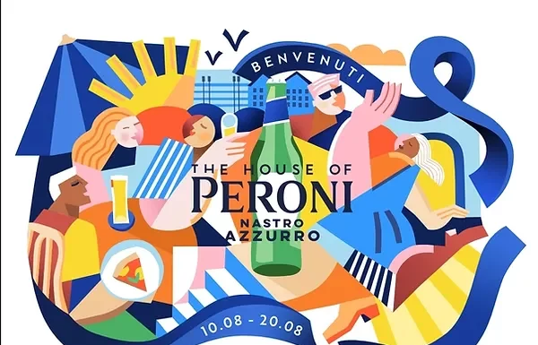 House of Peroni Nastro Azzurro Pop-Up Bar Makes Dublin Return