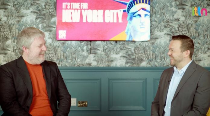 Top of the Rock or Roller-Skating Spectacular at Rockefeller Centre Ryan & Shane