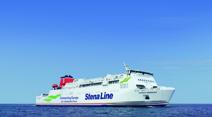 Stena Nordica Embarks on Maiden Voyage After Replacing Stena Europe on Rosslare-Fishguard Route Stena Nordica Rosslare-Fishguard route