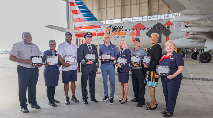 American Airlines Stand Up To Cancer Fundraising Campaign