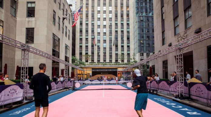 Scavenger Hunt & Racquet House at Rockefeller