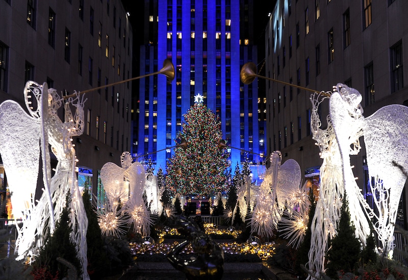 Rockefeller Center Christmas Tree, Midtown, Manhattan