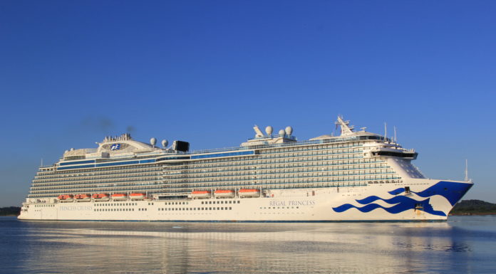 Princess Cruises’ ‘Regal Princess’ Docks Overnight in Cobh