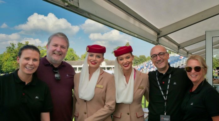 Emirates Hosts Guests at Irish Open Golf at the K Club Emirates at Irish Open in K Club