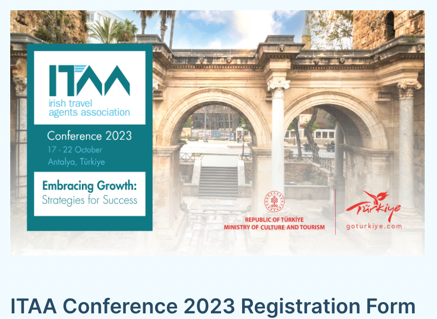 ITAA Annual Conference in Antalya Registration is Now Open! ittn.ie