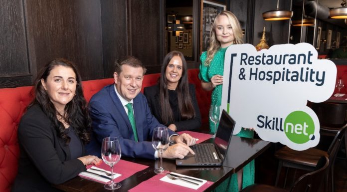 New Restaurant and Hospitality Training Programmes Launched by Skillnet Ireland