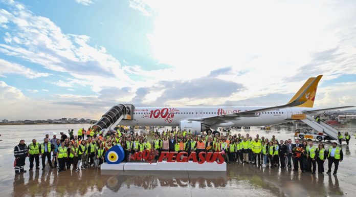 Turkish Carrier Pegasus Airlines Takes Delivery of 100th Aircraft