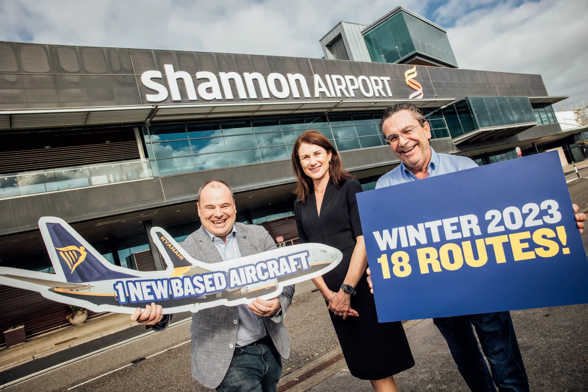 Ryanair Adds 2 New Routes as Part of Shannon Airport Winter Schedule